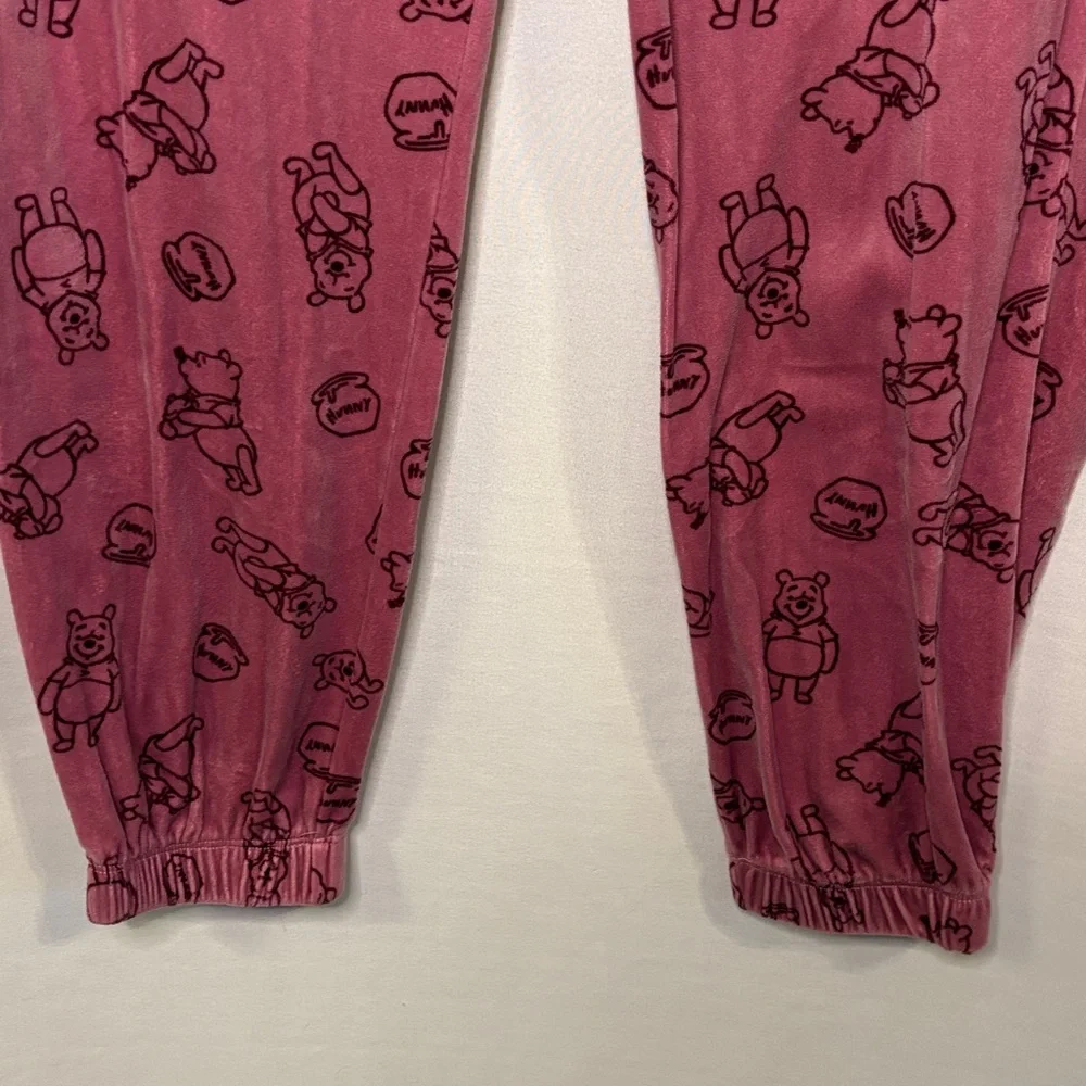Disney Winnie the Pooh Pajama Lounge Pants Purple  Women Size XS Cozy Pajama PJ - Picture 4 of 9